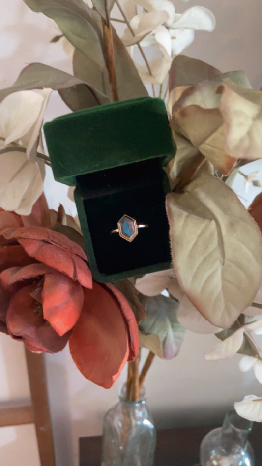 Bohemian Moonstone Ring