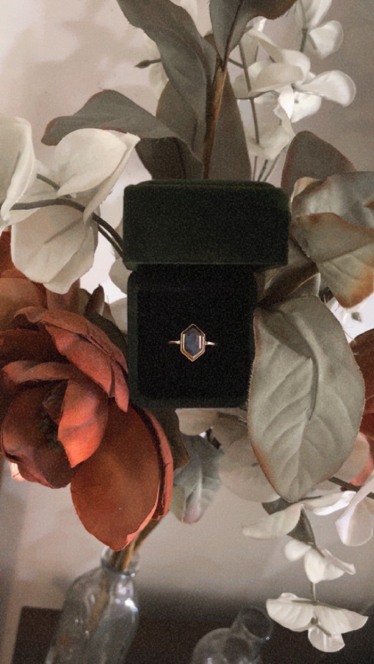 Bohemian Moonstone Ring